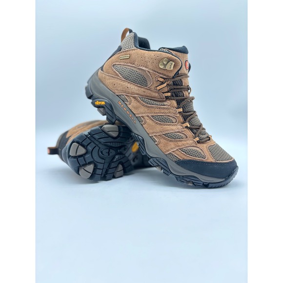 Merrell Moab 3 Mid WP Hiking Boots Mens 12  Brown New w/ Box Waterproof Vibram main image 5